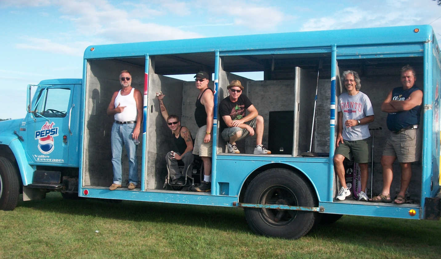 5-Zero Band l to r: Woody,Brian, Duke, Dennis, Carl, & Bill