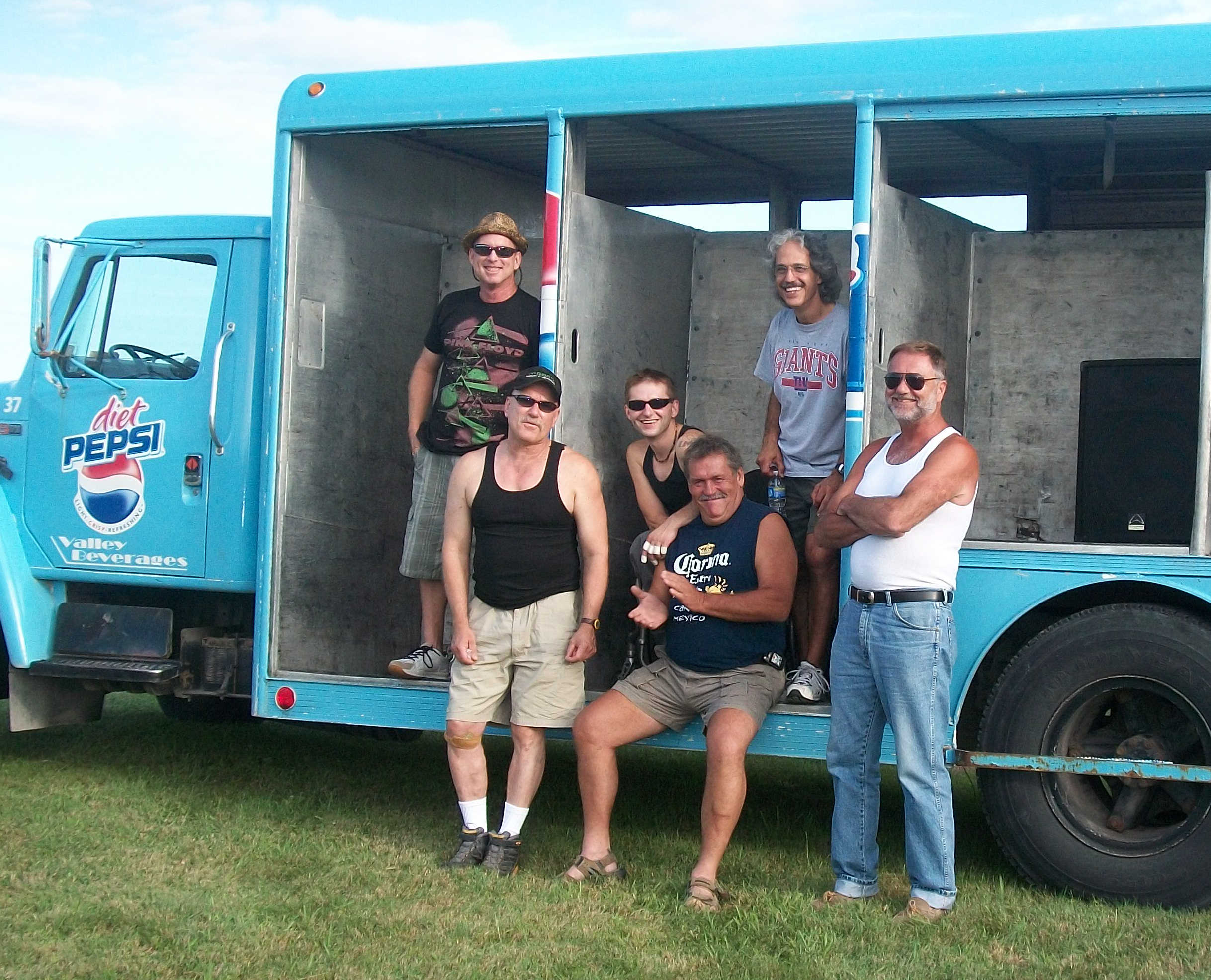 5-Zero l to r: Dennis, Duke, Brian, Bill, Carl & Woody